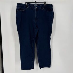 Good American High Rise Skinny Jeans Stretch Denim Cropped Ankle Womens 20-26